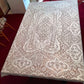 Vintage Off White Lace Cotton Rectangle Tablecloth Table Cover 52" W x 66" L