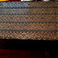 Vintage Elegant Cotton Black Lace Oblong/Rectangle Long Tablecloth Floral Medallion Scallop Finish Edge Good Quality 60”W x 102”L–NOS