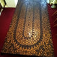 Vintage Elegant Cotton Black Lace Oblong/Rectangle Long Tablecloth Floral Medallion Scallop Finish Edge Good Quality 60”W x 102”L–NOS