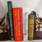 Vintage Set of 2 Solid Brass Moose Heads Bookends Mounted on Cherry Type Wood Home Accent Gift for Him Office Display Gatco-Made in Korea