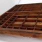 Antique Printers Tray Letterpress Drawer Shadow Wooden Box 82 Cubbies/Compartments Display Collectible Wall Hanging Knick Knack Shelf Crafts