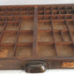 Antique Printers Tray Letterpress Drawer Shadow Wooden Box 82 Cubbies/Compartments Display Collectible Wall Hanging Knick Knack Shelf Crafts