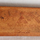 Primitive Antique German Cigar Hard Wood Press Mold Karl Intelmann Kom Ges No. 20228 Bad Zwischenahn Since 1862 Oldenburg, Bremen Tobacciana