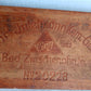 Primitive Antique German Cigar Hard Wood Press Mold Karl Intelmann Kom Ges No. 20228 Bad Zwischenahn Since 1862 Oldenburg, Bremen Tobacciana