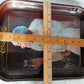 Vintage 1973 Coca Cola Party Girl Flapper Lithograph Metal Serving Tray Reproduction 1925 Coke Advertising Collectible Tray