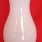 Vintage Milk Glass Lampshade Replacement Hurricane Chimney GWTW Lamp Crimped Top Cover Lamp