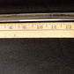 Vintage Clear Glass Hand Towel Bar Kitchen Bathroom Accessories Wall Mount Replacement Restoration Glass Straight Single Rail Rod 1950’s