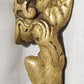 Vintage Solid Brass Letter Opener Dragon Lion Motifs Decorative Mail Opener Desk Accessory 9" Long