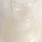 Vintage Replacement Lampshade Glass Clear Frosted White Grape Design Hurricane Chimney Oil Lamp Retro Lighting Straight Neck 3.25” Fitter