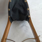 Vintage Solid Wood Real Leather Fireplace Bellows Brass Sailboat Design Blower Air Mantels Fireplace Accessories Nautical Decor