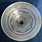 Vintage Torchiere Lampshade Victorian Style Frosted Clear Embossed Swag Motif Glass Ceiling Fixture Pendant Replacement Globe Shade 13” D