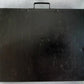 Vintage Small Display Tray Metal Painted Black 20 Compartments Storage Small Collectibles Jewelry Rectangular Box w/Handle