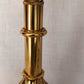 Vintage Solid Brass Stiffel Table Desk Lamp Tulip Design Model 5553 Hollywood Regency 3 Way Switch Harp and Finial - Made in USA