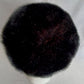 Vintage Faux Fur Black Bucket Hat w/ Lining Fall Winter Women Head Accessory Hat 21-1/2 inches Circumference-NOS