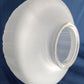 Vintage Frosted Glass Lampshade for Light Fixture Pendant Wall Sconces Replacement Globe 3.25” Fitter