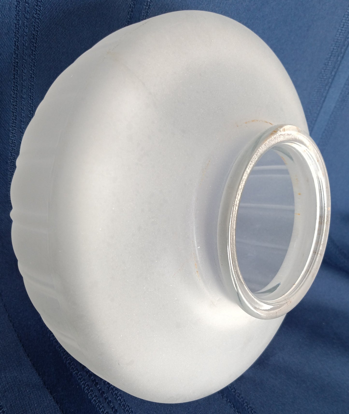 Vintage Frosted Glass Lampshade for Light Fixture Pendant Wall Sconces Replacement Globe 3.25” Fitter