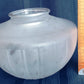 Vintage Frosted Glass Lampshade for Light Fixture Pendant Wall Sconces Replacement Globe 3.25” Fitter