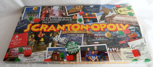 Scranton-opoly Second Edition Sealed Board Game NIB 2012