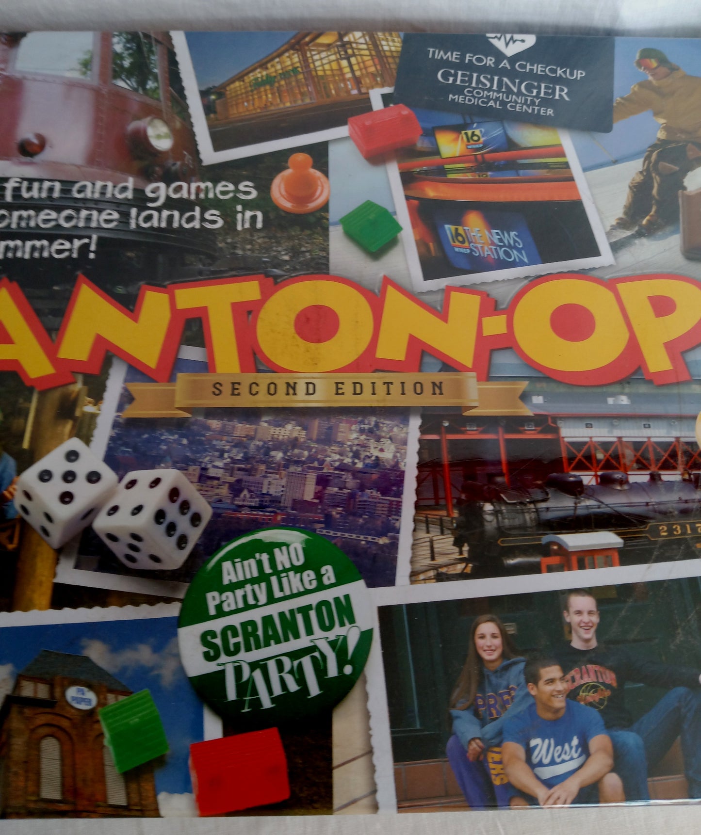 Scranton-opoly Second Edition Sealed Board Game NIB 2012