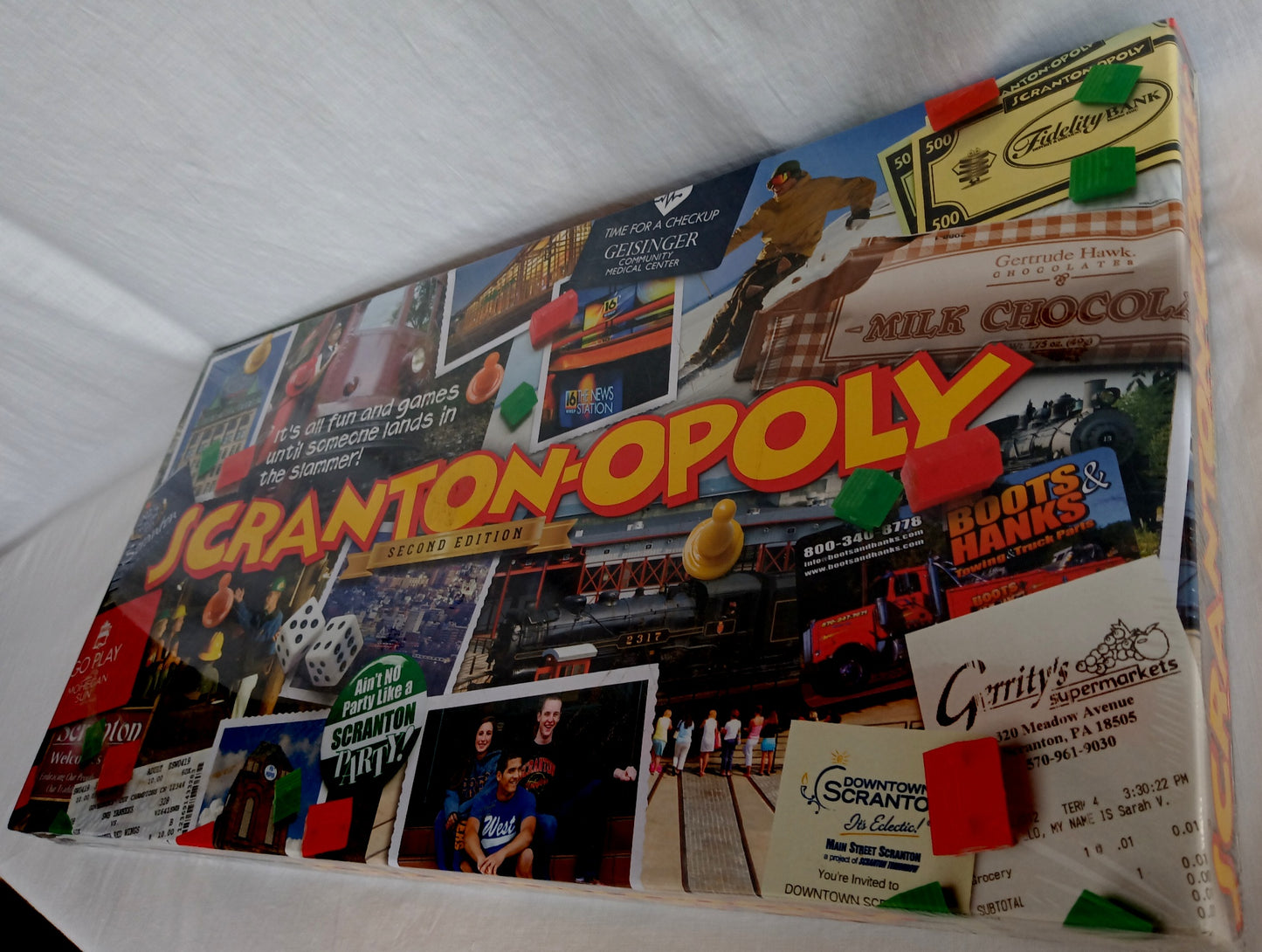 Scranton-opoly Second Edition Sealed Board Game NIB 2012