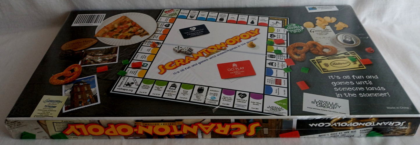 Scranton-opoly Second Edition Sealed Board Game NIB 2012