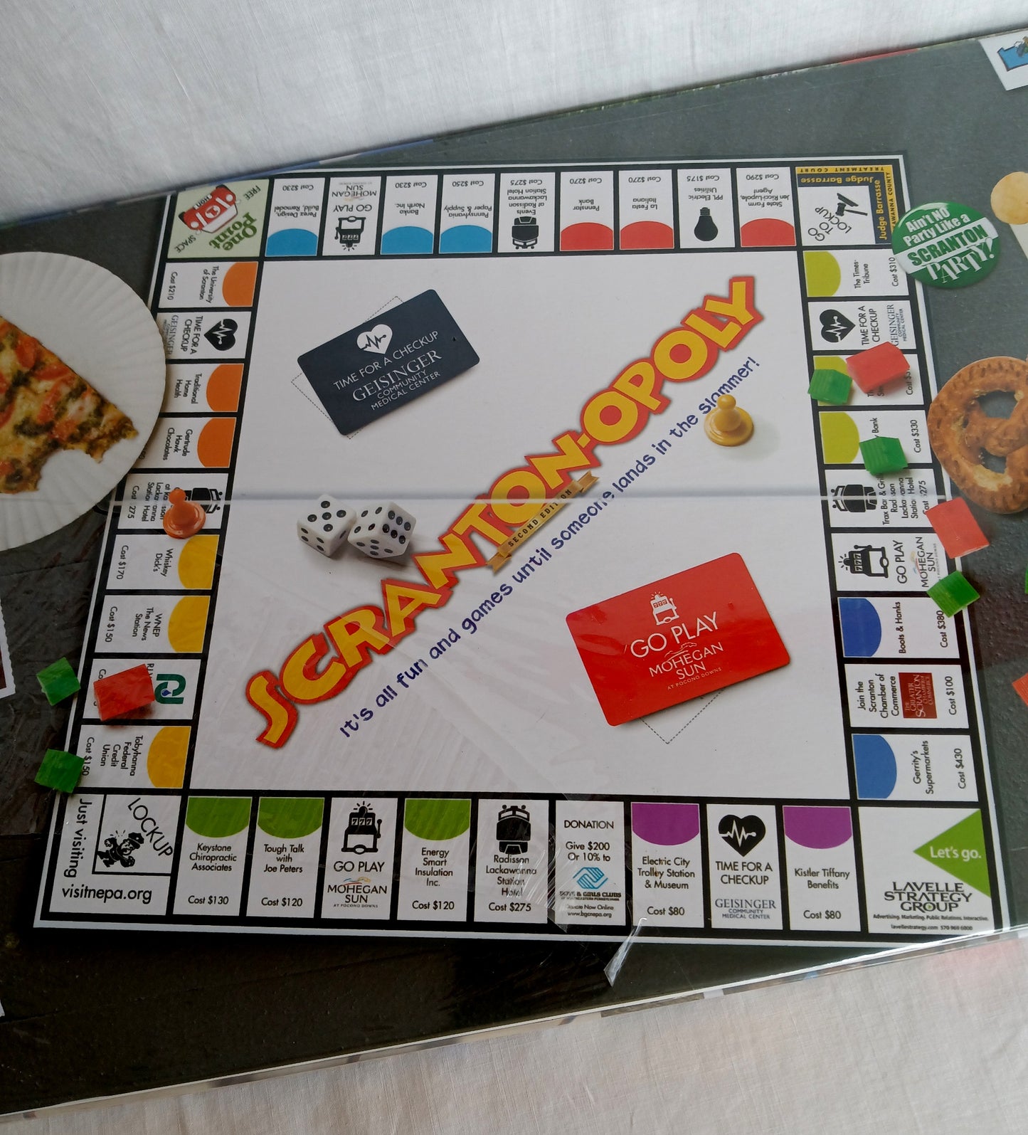 Scranton-opoly Second Edition Sealed Board Game NIB 2012