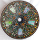 Vintage Tiffany Style Quoizel Collectible Table Floor Pendant Lampshade Slag-Stained Glass Replacement Globe 14” D