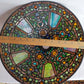 Vintage Tiffany Style Quoizel Collectible Table Floor Pendant Lampshade Slag-Stained Glass Replacement Globe 14” D