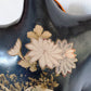 Vintage Biomorphic Art Ceramic Standalone Pottery Sculpture of a Kimono Seal Mark Likely Etsuko Sakimura Artist