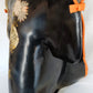 Vintage Biomorphic Art Ceramic Standalone Pottery Sculpture of a Kimono Seal Mark Likely Etsuko Sakimura Artist