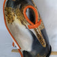 Vintage Biomorphic Art Ceramic Standalone Pottery Sculpture of a Kimono Seal Mark Likely Etsuko Sakimura Artist