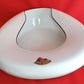 Vintage Mid Century Porcelain Enameled Steel Hospital Standard Bedpan Medical Artifacts Collection Enamelware - NOS
