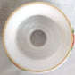 Vintage Milk Glass Lampshade Hand Painted Red Roses Straight Neck Globe Chandelier Fan Ceiling Fixture Replacement Lamp Part