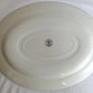 Vintage Churchill Blue Willow Pattern Ceramic Oval Large Plate Serving Platter Made in Staffordshire England Tableware 14.5” L