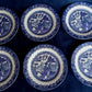 Vintage Set of 6 Royal Cuthbertson Blue Willow China Dinner Plates Dishwasher Microwave Safe Dinnerware Stain Resistant Mint Condition