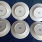 Vintage Set of 6 Royal Cuthbertson Blue Willow China Dinner Plates Dishwasher Microwave Safe Dinnerware Stain Resistant Mint Condition
