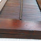 Antique Old Reclaimed Salvaged SOLID Wood Wooden Interior Window Pair Shutters 2 Panels Country Rustic Décor 22" W x 40 3/4” H