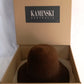 Vintage Helen Kaminski Australia Wool Brushed Felt Cloche Hat Chocolate Brown Wide Brim 22 Inches Circumference Original Storage Box –NIB