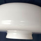 Vintage Milk Glass Schoolhouse Light Globe Replacement Glass Shade Ceiling Fixture Cover 8” Wide 4” Fitter