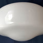 Vintage Milk Glass Schoolhouse Light Globe Replacement Glass Shade Ceiling Fixture Cover 8” Wide 4” Fitter