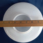 Vintage Milk Glass Schoolhouse Light Globe Replacement Glass Shade Ceiling Fixture Cover 8” Wide 4” Fitter