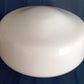 Vintage Milk Glass Schoolhouse Light Globe Replacement Glass Shade Ceiling Fixture Cover 8” Wide 4” Fitter