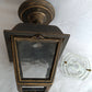 Vintage Phil R Hinkley Outdoor Wall Metal Lantern Model No. 1323 American Coach Stagecoach Style Porch Hanging Light Fixture USA-NOS-NIB