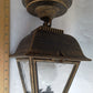 Vintage Phil R Hinkley Outdoor Wall Metal Lantern Model No. 1323 American Coach Stagecoach Style Porch Hanging Light Fixture USA-NOS-NIB