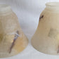 Vintage Faux Alabaster Glass Replacement Shade Ceiling Fan Pendant Light Fixture Bell Shape-NOS