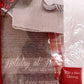 Vintage Holiday at Home Christmas Carol Damask Rectangle Tablecloth White Berry Leaves Noel Design Polyester 60 x 84-NIP