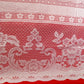 Vintage Interior by Design Our Lady of Guadalupe Scalloped White Lace Tablecloth Catholic Figural Rectangle 60 W x 86 L-NOS-NIP