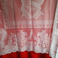 Vintage Interior by Design Our Lady of Guadalupe Scalloped White Lace Tablecloth Catholic Figural Rectangle 60 W x 86 L-NOS-NIP