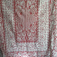 Vintage Nottingham Lace Rectangle Floral White Cotton Tablecloth The Black Tie Collection Wrinkle Free Soil Release-USA-52 x 70 –NOS-NIB