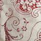 VTG Nottingham Lace Woven Tablecloth Ivory Cotton Black Tie Collection Royal Palace Perma Press Soil Release Extra Long Rectangle 70x144-NIB